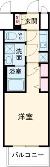 S-RESIDENCE浅間町駅前axial(アクシャル) フリーレント・家具家電キャンペーン実施中!の間取り画像