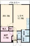 ピュアみやび3番館の間取り画像