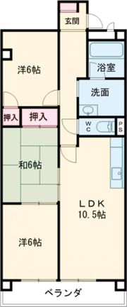 アメニティ メイセイの間取り画像