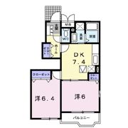 プロムナードⅢの間取り画像