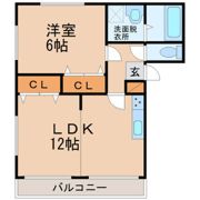 エル・ブランシェⅡの間取り画像