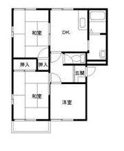 コーポ藤の間取り画像