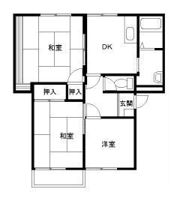 コーポ藤の間取り画像