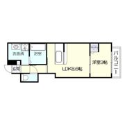 ドレッセ草牟田の間取り画像