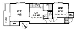 ステイトリィハイツ美野屋の間取り画像