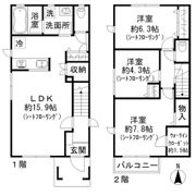 ラザフォードの間取り画像