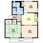 セナブセナ Aの間取り画像