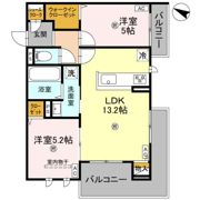 シャルム常盤の間取り画像