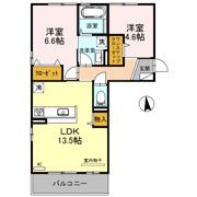ビスターレの間取り画像