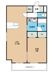 ラームル菊陽の間取り画像