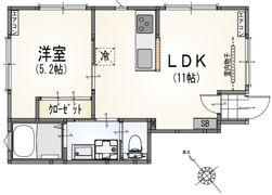 サンライズ町田の間取り画像