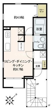 ノーブルハウス生麦B棟の間取り画像