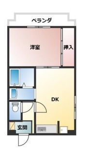 グランドール兵庫の間取り画像