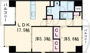 ロイヤルコンフォート龍田の間取り画像