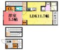 トラストコートⅡ番館の間取り画像