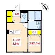 Bijou（ビジュ）の間取り画像