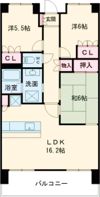 サンクレイドル大和町の間取り画像
