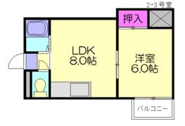 フォーサイト千早Renatusの間取り画像