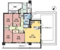 レクセルマンション淵野辺第2の間取り画像