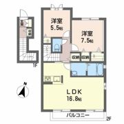 シャーメゾン・アゼリア D棟の間取り画像