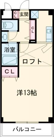モンサンルージュの間取り画像