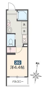 MELDIA大泉学園の間取り画像