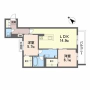 グリーンセント矢賀の間取り画像