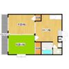 大産重留コーポAの間取り画像