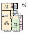 フローラルⅡの間取り画像