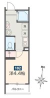 MELDIA大泉学園の間取り画像