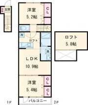 アマネセルの間取り画像