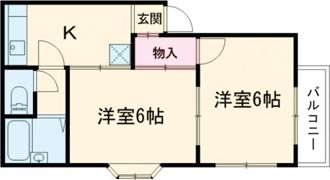 ニュー緑ヶ丘ハイツの間取り画像