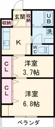 CASA FLORAの間取り画像