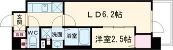アルティザ姫路の間取り画像