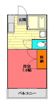 セントラルコーポIの間取り画像
