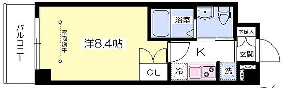 京成成田駅東口センターゲートビルの間取り画像