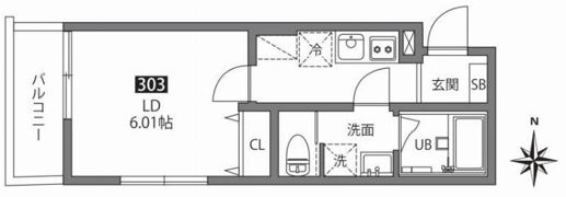 TWEED赤羽の間取り画像