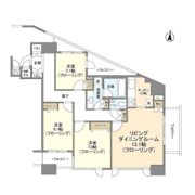 HF白金高輪レジデンスの間取り画像