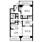 アクシス参番館の間取り画像
