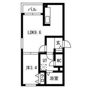 DEVELD松原の間取り画像