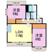 ヴァーテューⅠの間取り画像