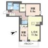 ジュモー川越の間取り画像