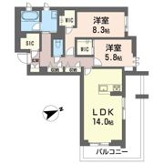 ジュモー川越の間取り画像