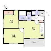 B-Flatの間取り画像