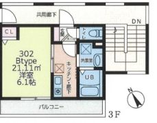 B-Flatの間取り画像