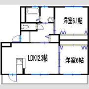 バンプロピスⅢの間取り画像