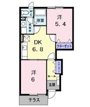 サンブリーズ Aの間取り画像