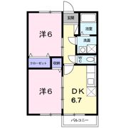 メゾン浜郷 A棟の間取り画像