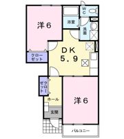 シャルマンCの間取り画像