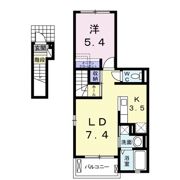 リブラ旭の間取り画像